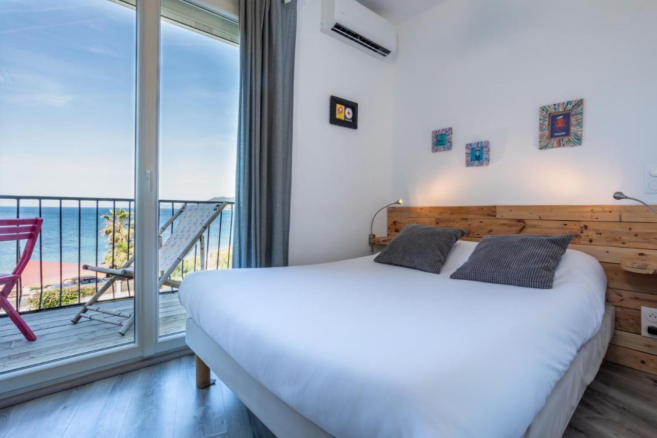 Hotel Almanarre Plage - Hotel Eco-Responsable Face A La Mer Hyères Kültér fotó