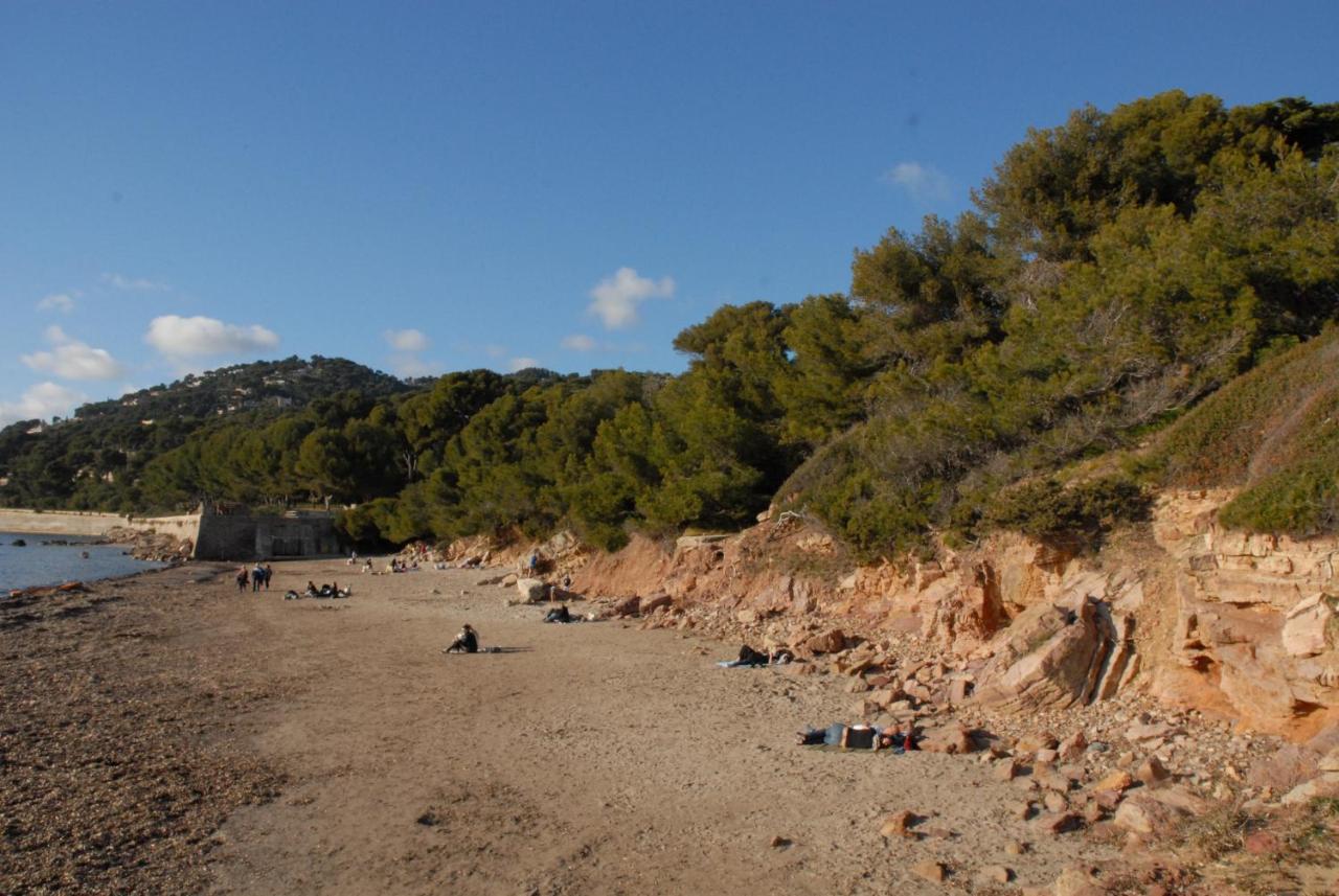 Hotel Almanarre Plage - Hotel Eco-Responsable Face A La Mer Hyères Kültér fotó